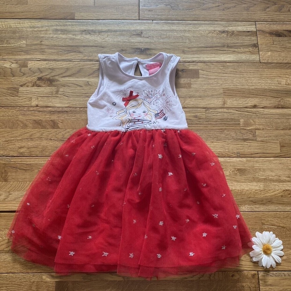 Isaac Mizrahi Little Miss Patriotic Tutu Dress‎ Size 3t